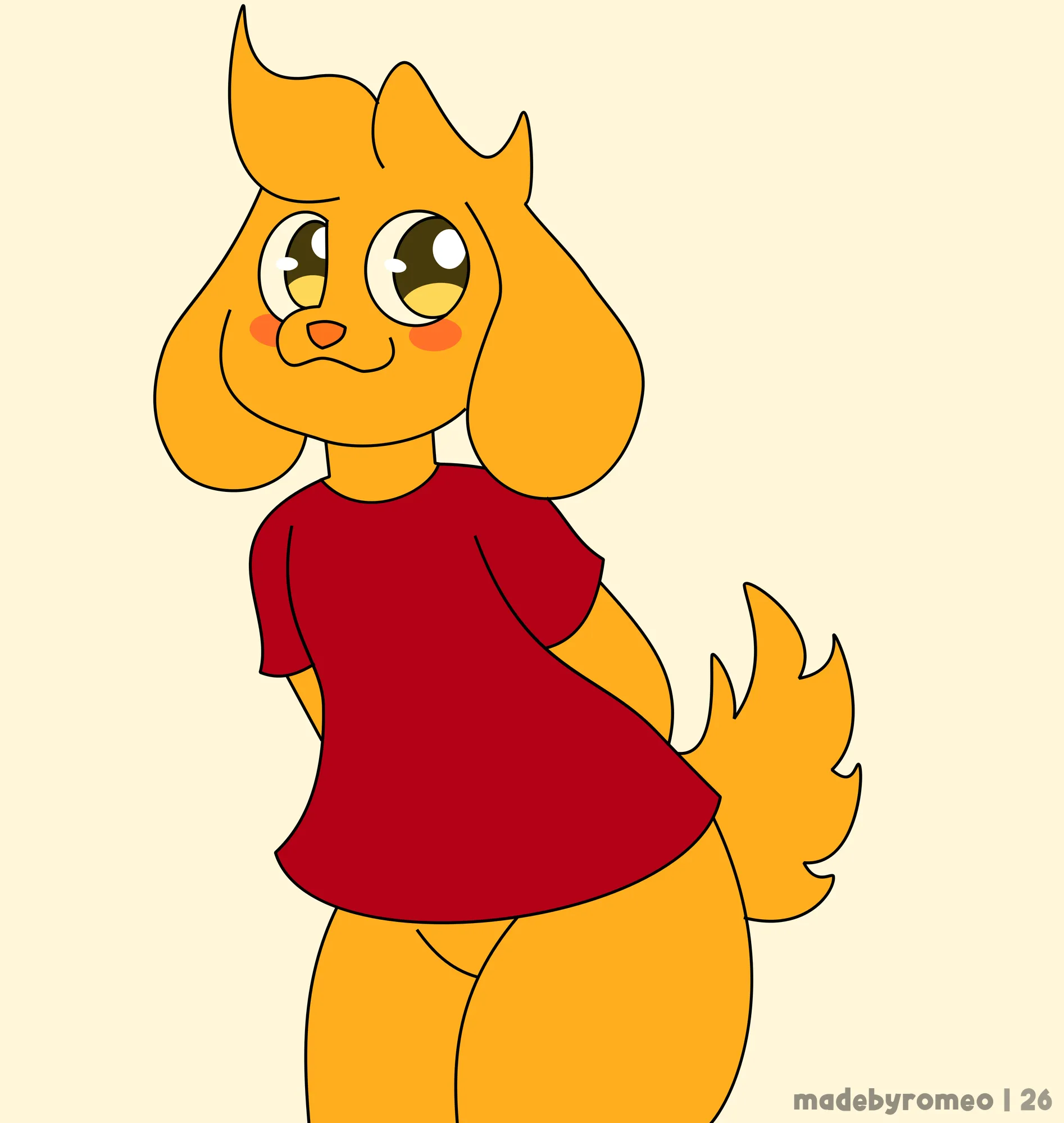 Scratch, um cachorrinho amarelo de The Amazing Digital Circus